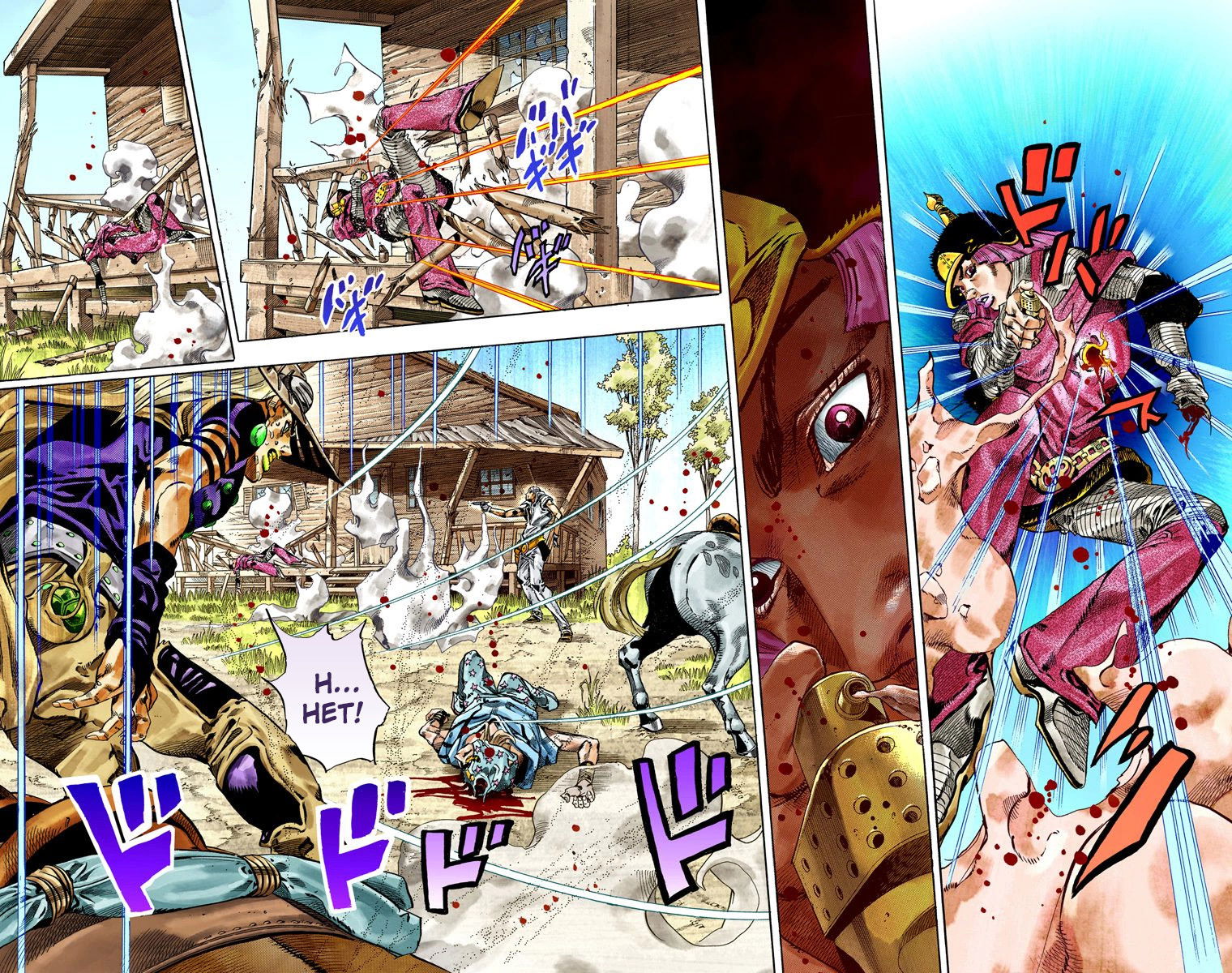 джоджо steel ball run читать мангу в цвете фото 18