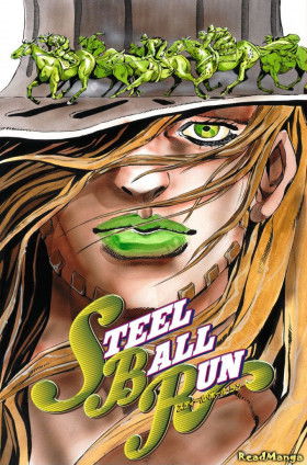 Невероятные Приключения ДжоДжо Часть 7: Steel Ball Run (Цветная версия) - Постер Невероятные Приключения ДжоДжо Часть 7: Steel Ball Run (Цветная версия) - Постер